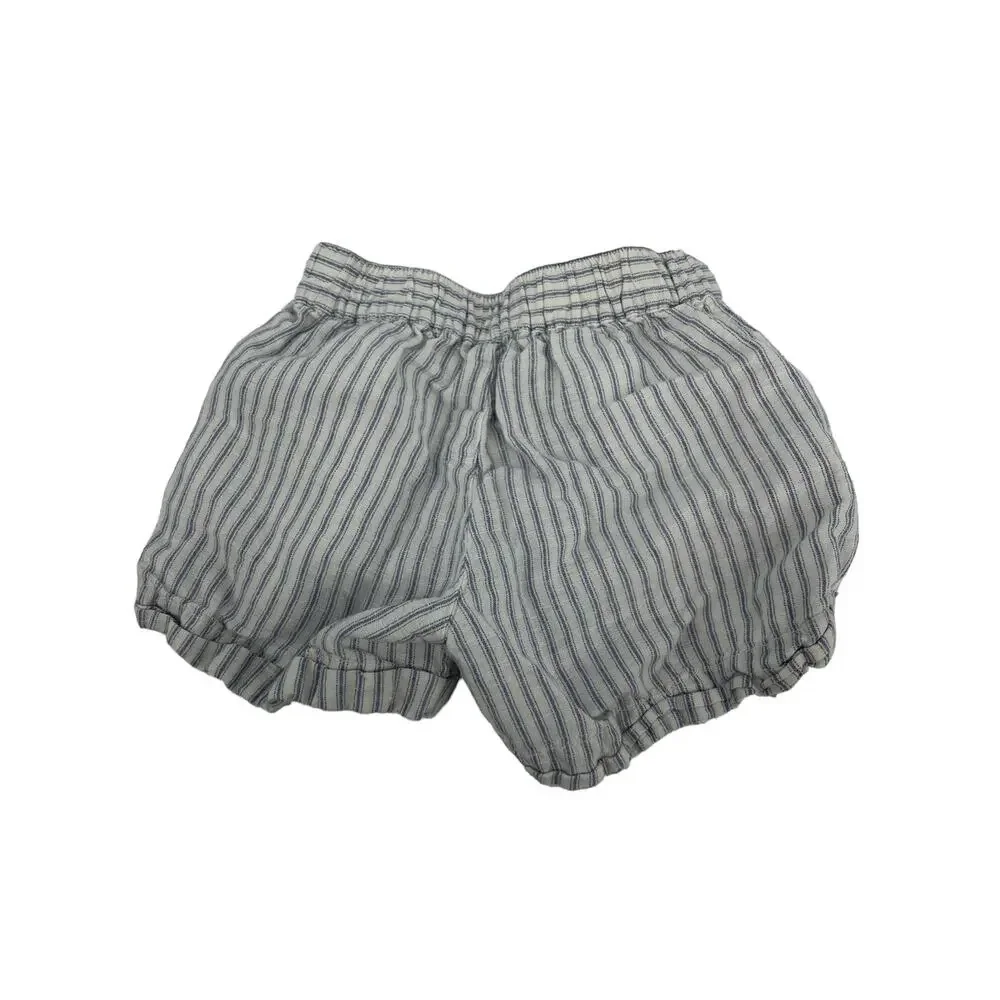 Gap Kids Girls Blue White Striped Pull-On Shorts Youth Size Small
